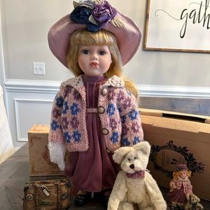 Yesterdays Child collectibles doll Boyd’s Elizabeth and Gary going to Grandma